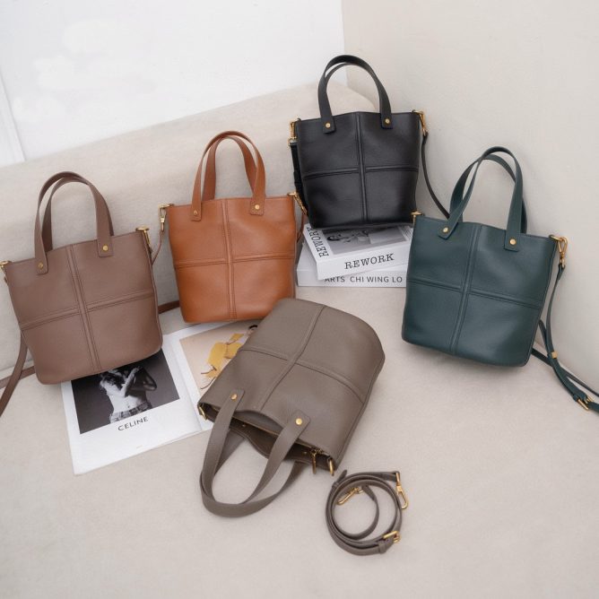 Fashionable Genuine Leather Shoulder & Hand-held Bags