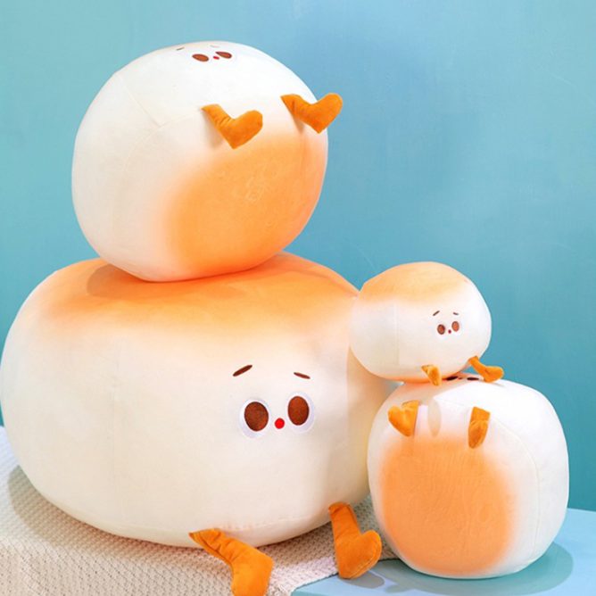 Cute Steamed Bun Plush Doll