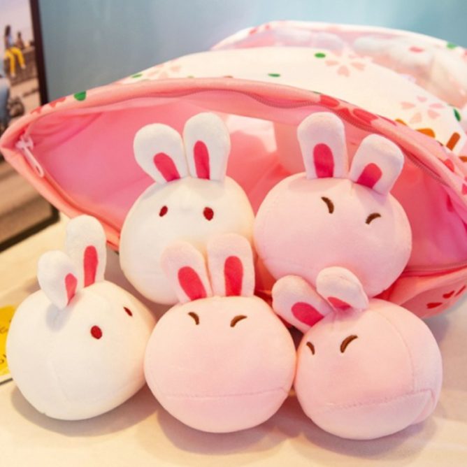 Sakura Rabbit Pillow