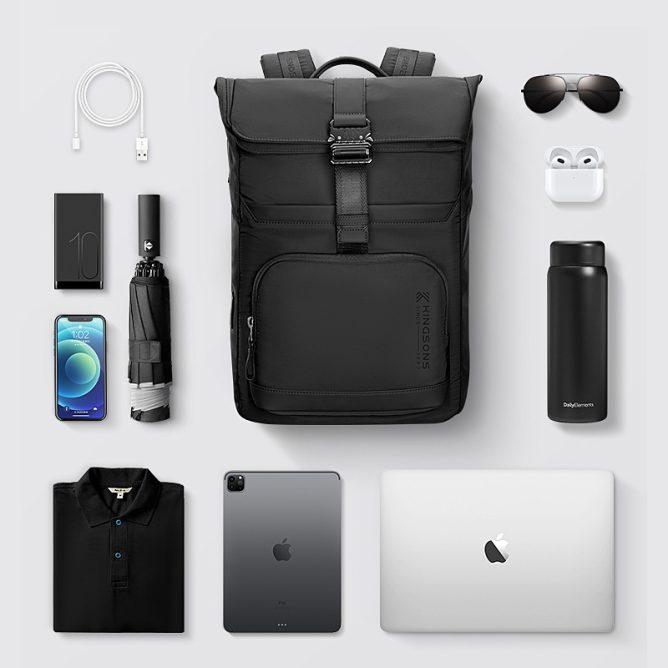 Men's Black Travel Backpacks