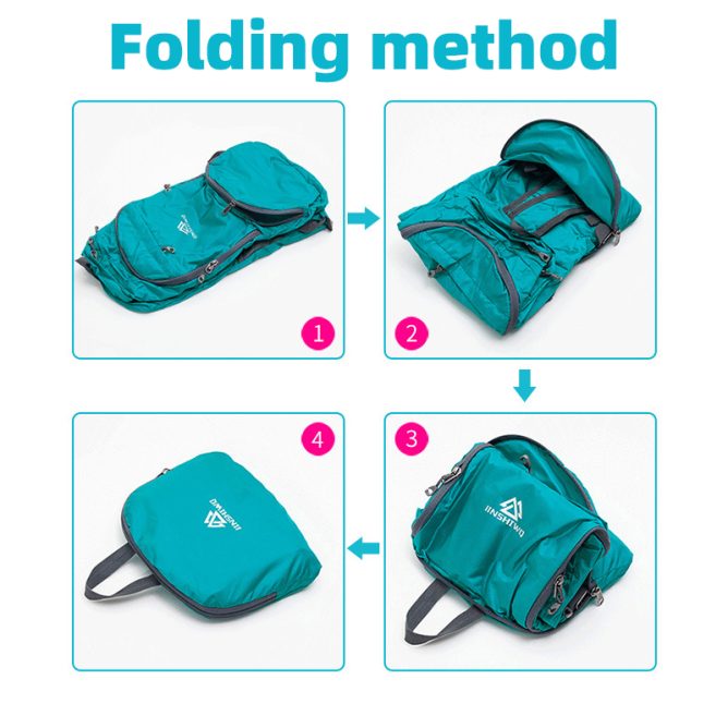 Foldable Ultra-Light Colorful Outdoor Sports Backpack