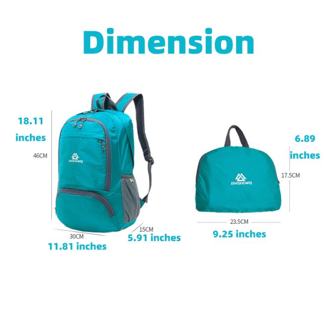 Foldable Ultra-Light Colorful Outdoor Sports Backpack