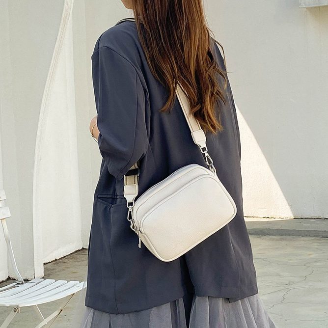 Compact Square Shoulder Crossbody Bag