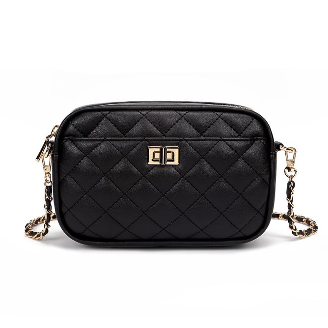 Classic Diamond Quilted Small Square Bag