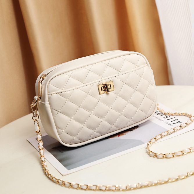 Classic Diamond Quilted Small Square Bag